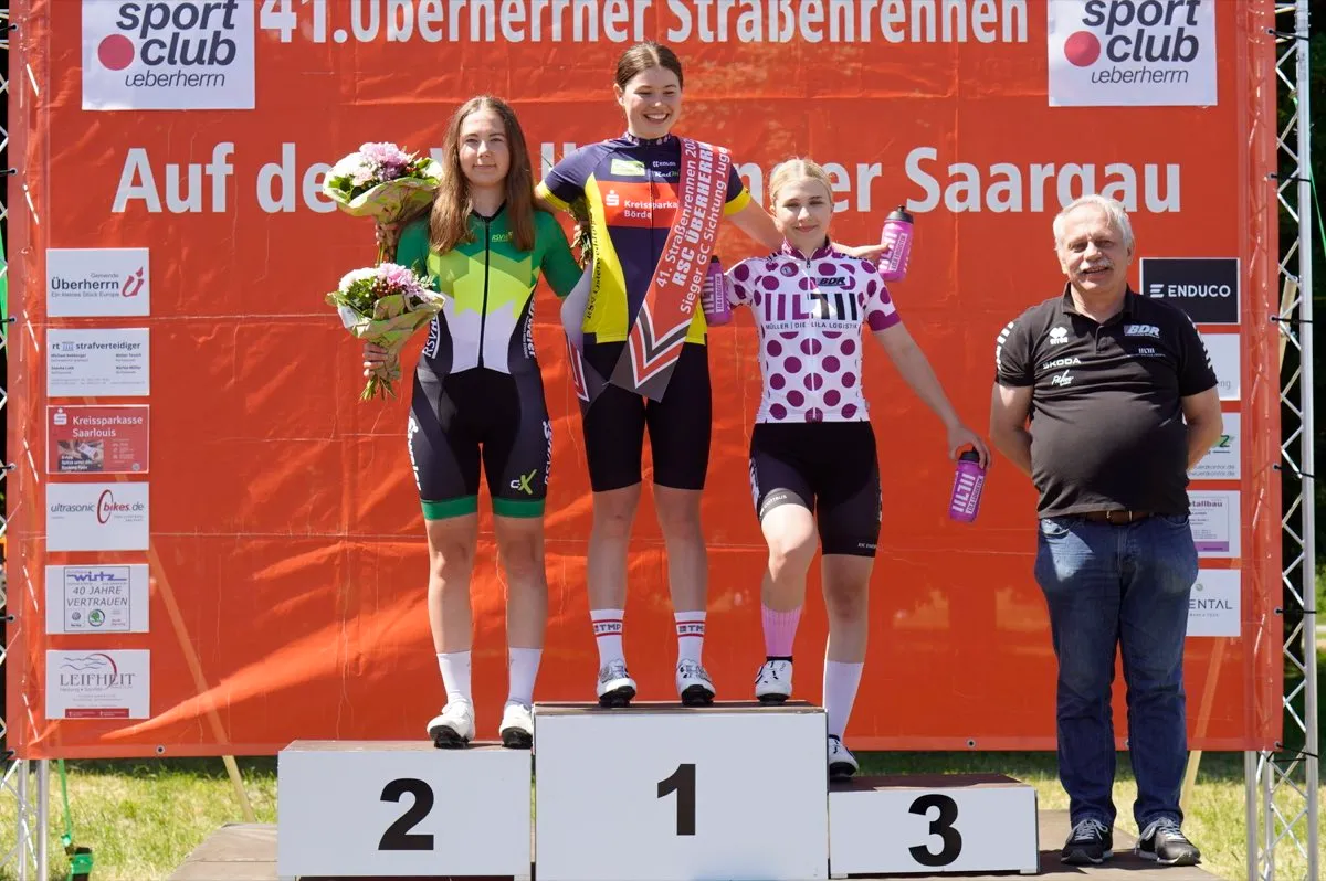Siegerehrung U17 weiblich 2025